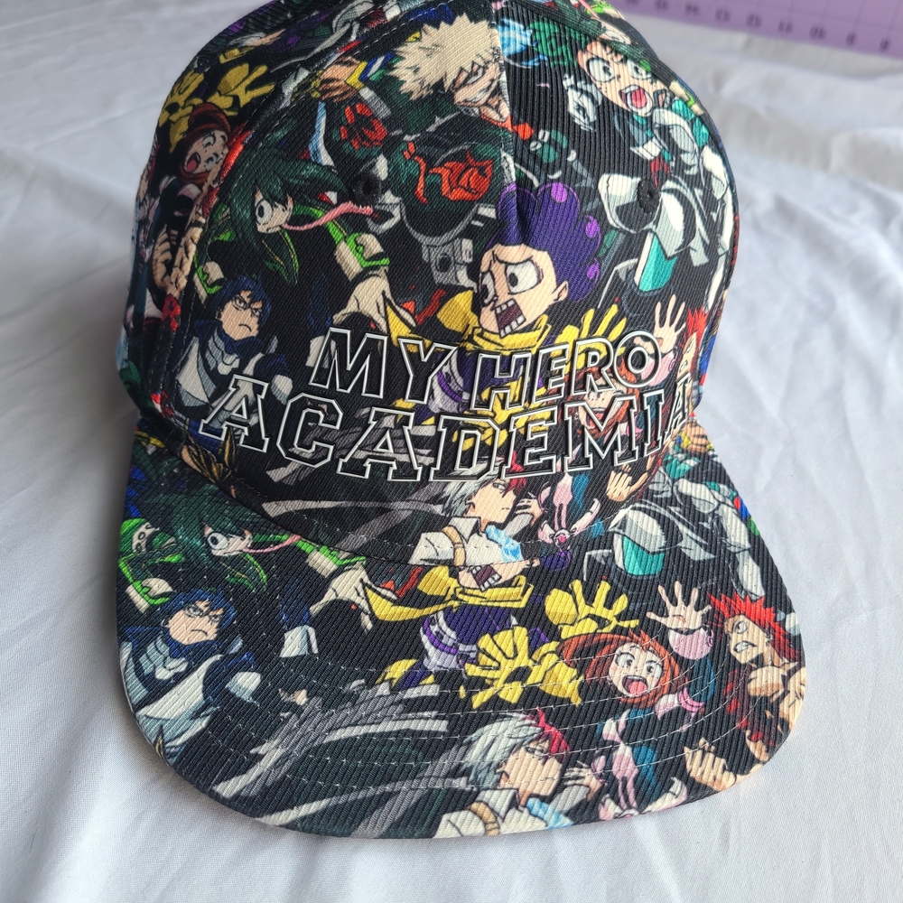 Snapback Hat Cap My Hero Academia Anime Manga Fan Streetwwar Art